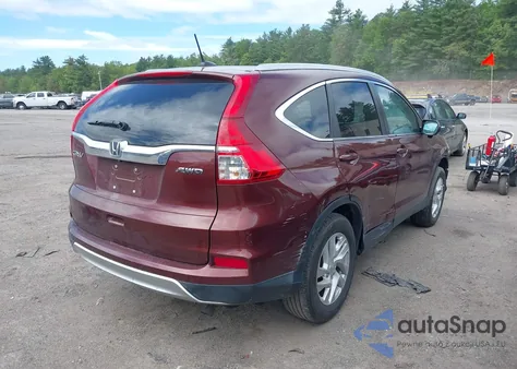 2016 Honda Cr-V Ex-L z USA, uszkodzony, nr VIN 5J6RM4H73GL036398